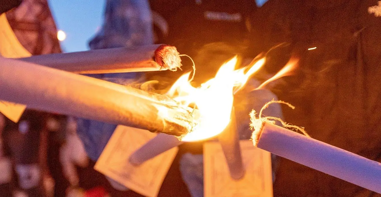 Bajada de antorchas en Cerler 2025 | enBenas.com
