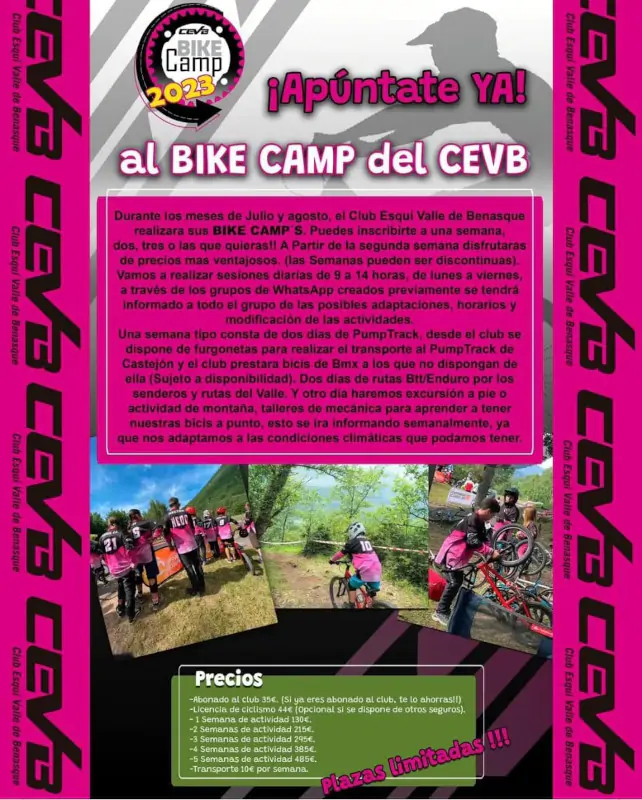 Bike Camp CEVB 2023 | enBenas.com
