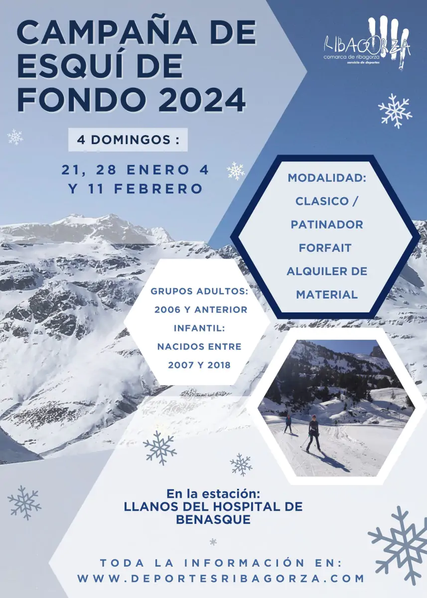 Campaña de esquí de fondo 2024 de la Comarca de Ribagorza | enBenas.com