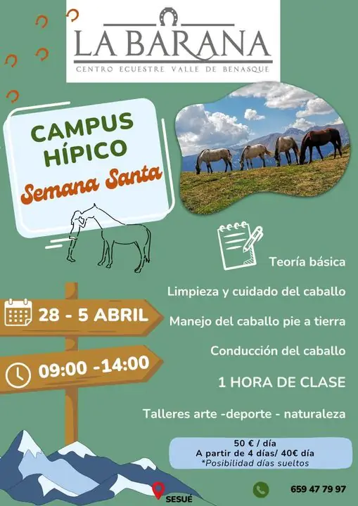 Campus hípico Semana Santa 2024 | enBenas.com