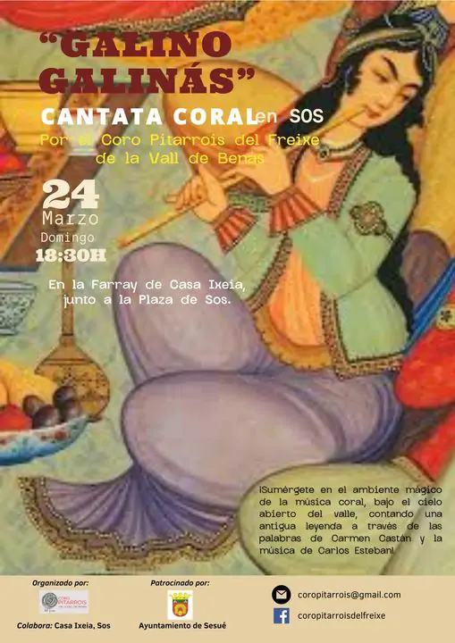 Cantata Coral “Galino Galinás” en Sos | enBenas.com