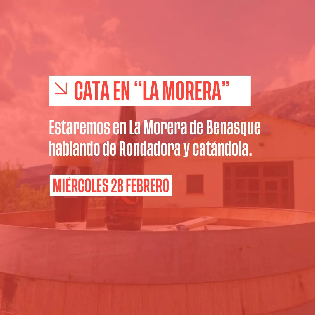 Cata de cervezas Rondadora en la Morera | enBenas.com