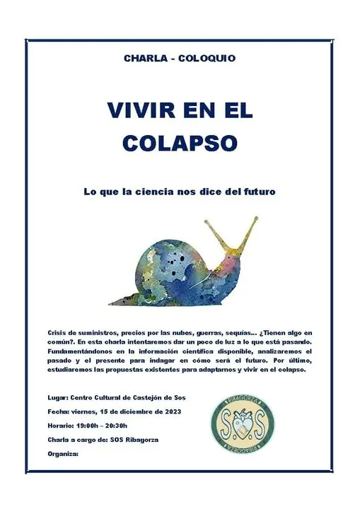 Charla-coloquio Vivir en el colapso | enBenas.com