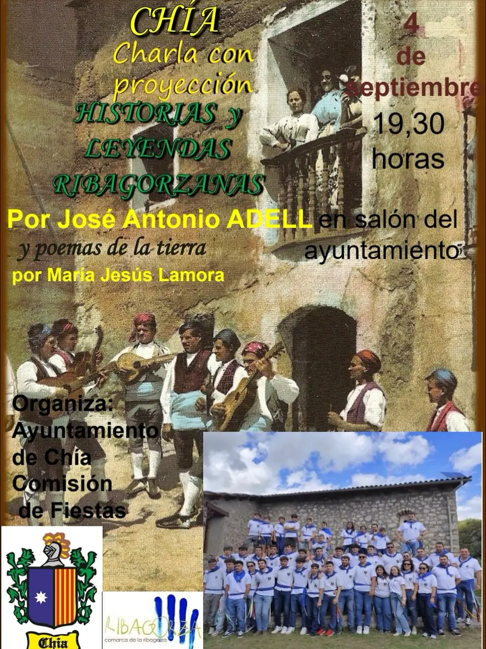 Charla con proyección Historias y Leyendas Ribagorzanas en Chía | enBenas.com