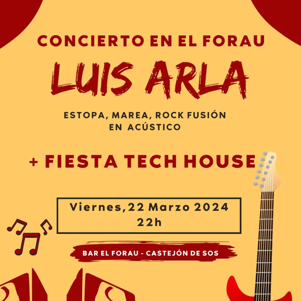 Concierto de Luis Arla | enBenas.com