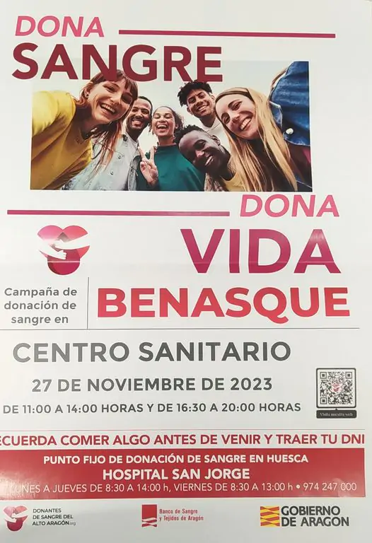 Donación de sangre en Benasque | enBenas.com