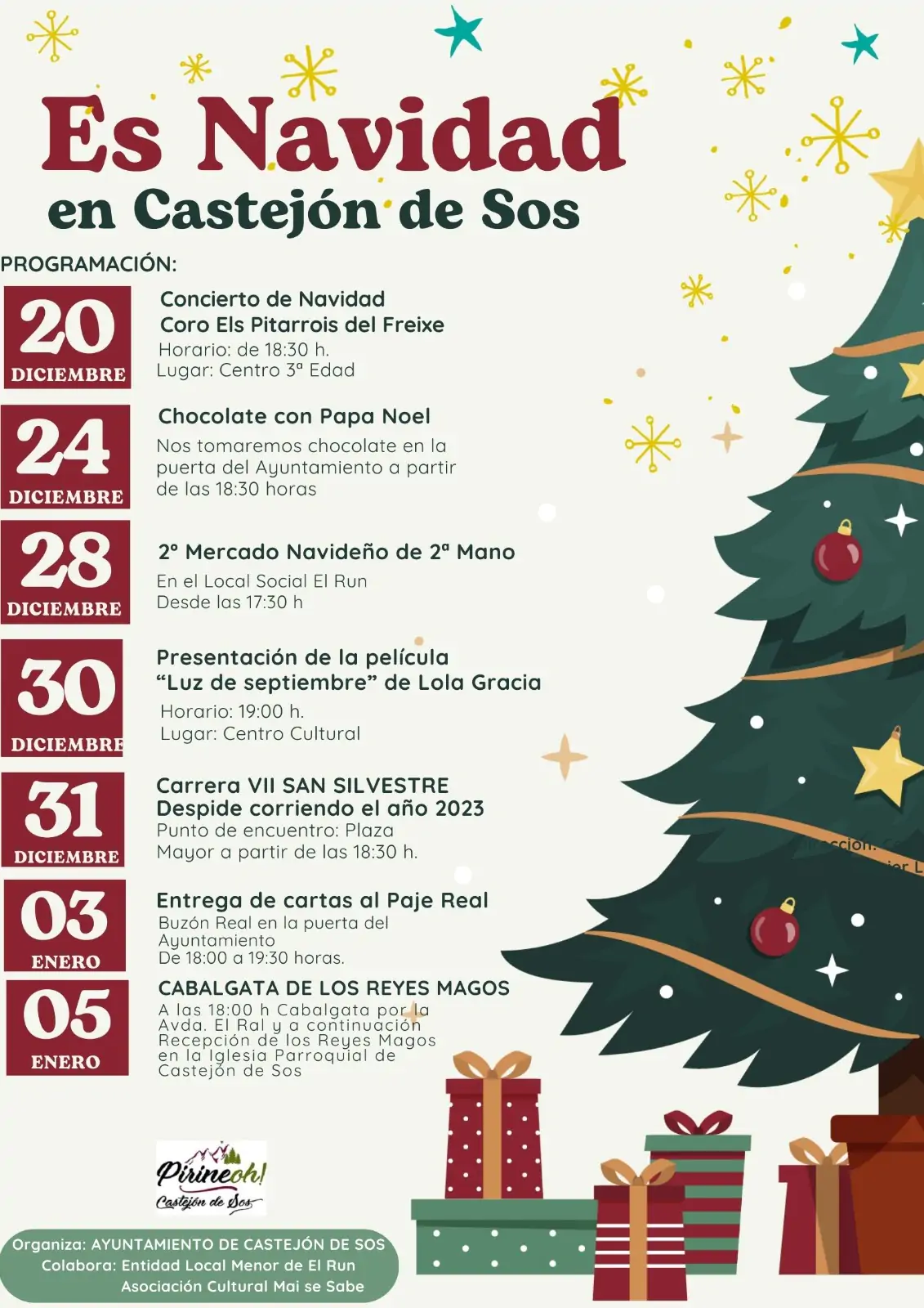 Es Navidad en Castejón de Sos | enBenas.com