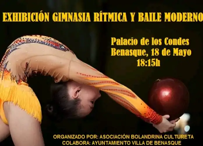 Exhibición gimnasia rítmica y baile moderno | enBenas.com