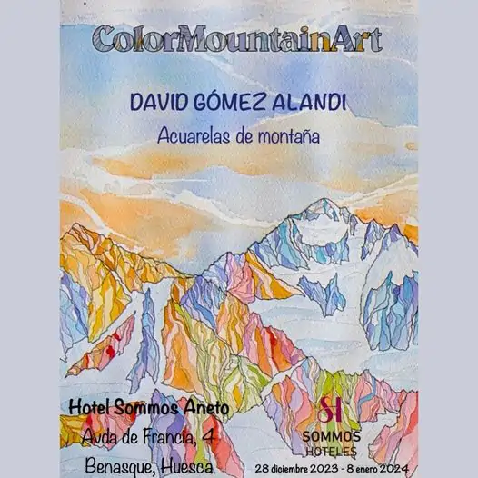 Exposición ColorMountainArt de acuarelas de montaña | enBenas.com