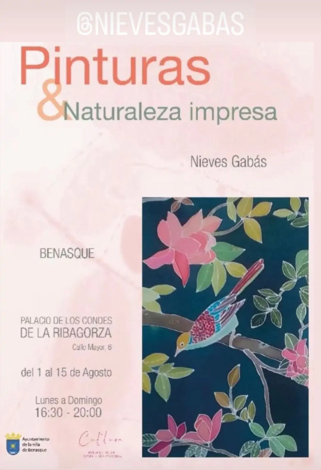 Exposición Pinturas & naturaleza impresa | enBenas.com