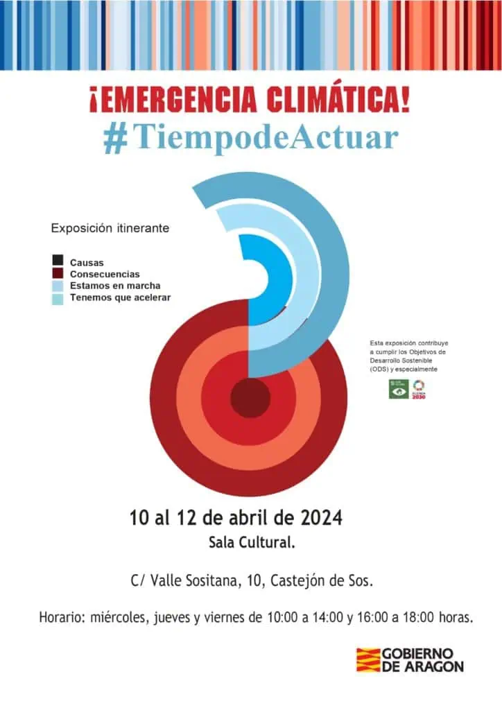 Exposición itinerante Emergencia climática en Castejón de Sos | enBenas.com