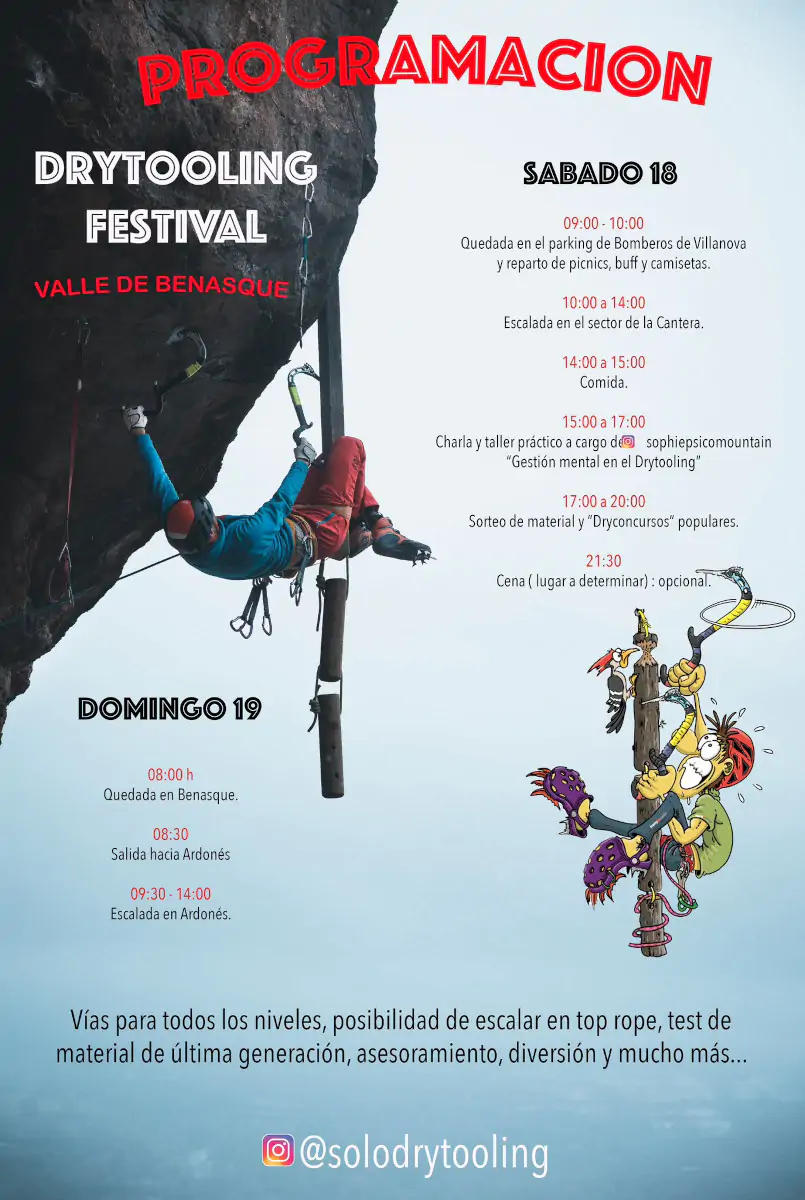 Festival de Drytooling en el valle de Benasque | enBenas.com