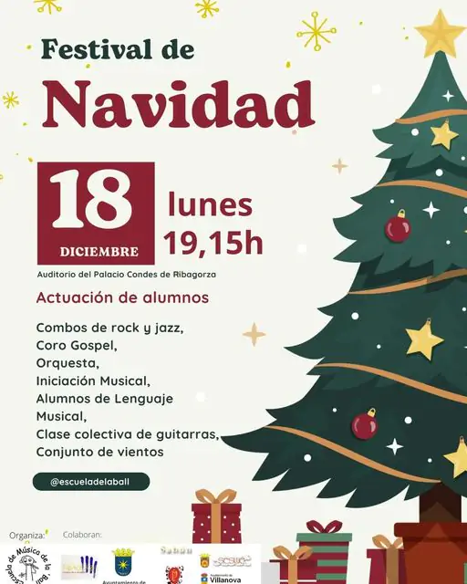 Festival de Navidad 2023 de la Escuela de la Ball | enBenas.com