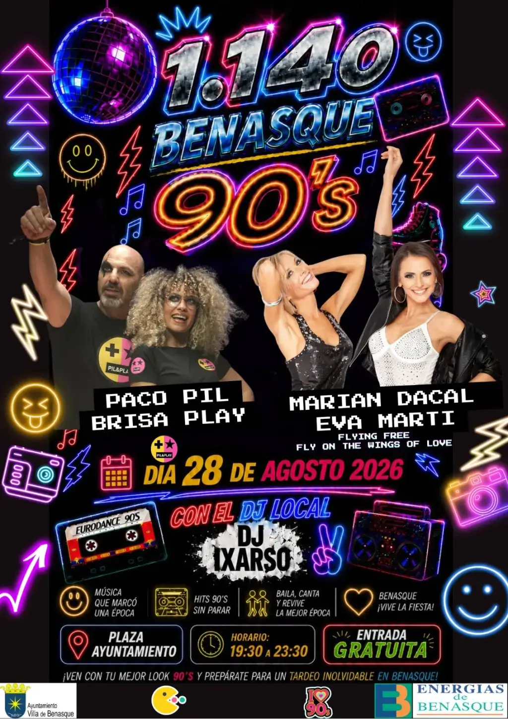 Benasque vuelve a los 90 con una gran fiesta | enBenas.com