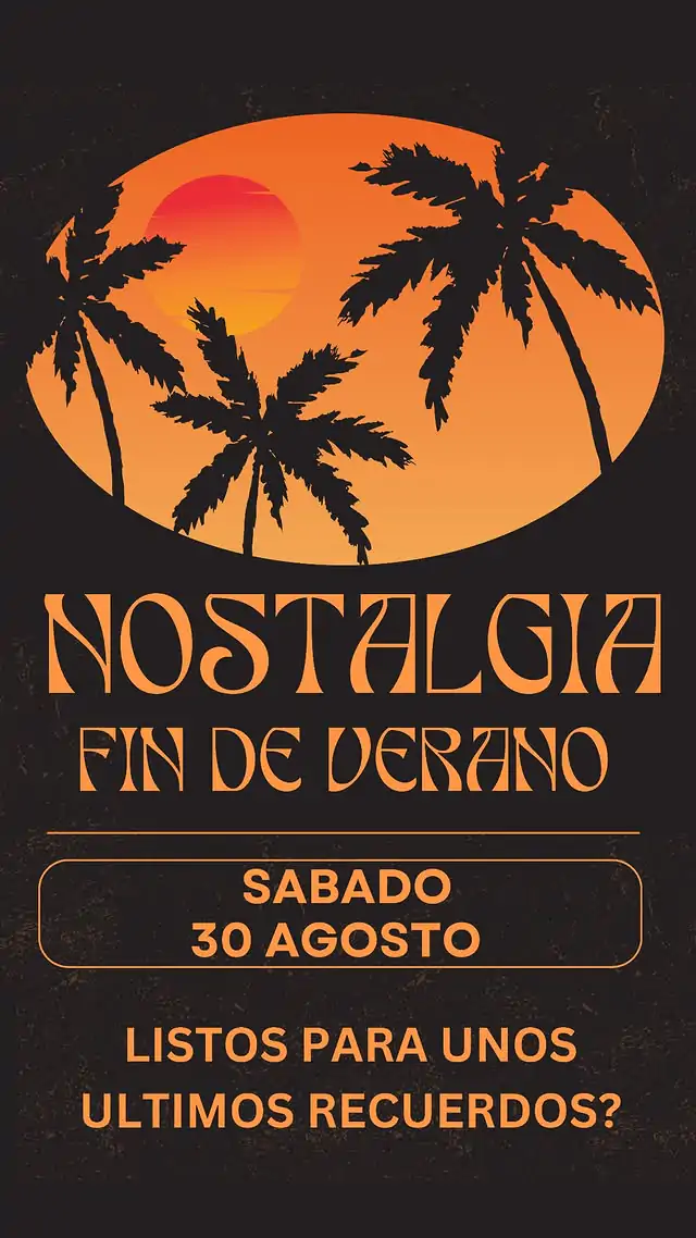 Fiesta nostalgia fin de verano | enBenas.com