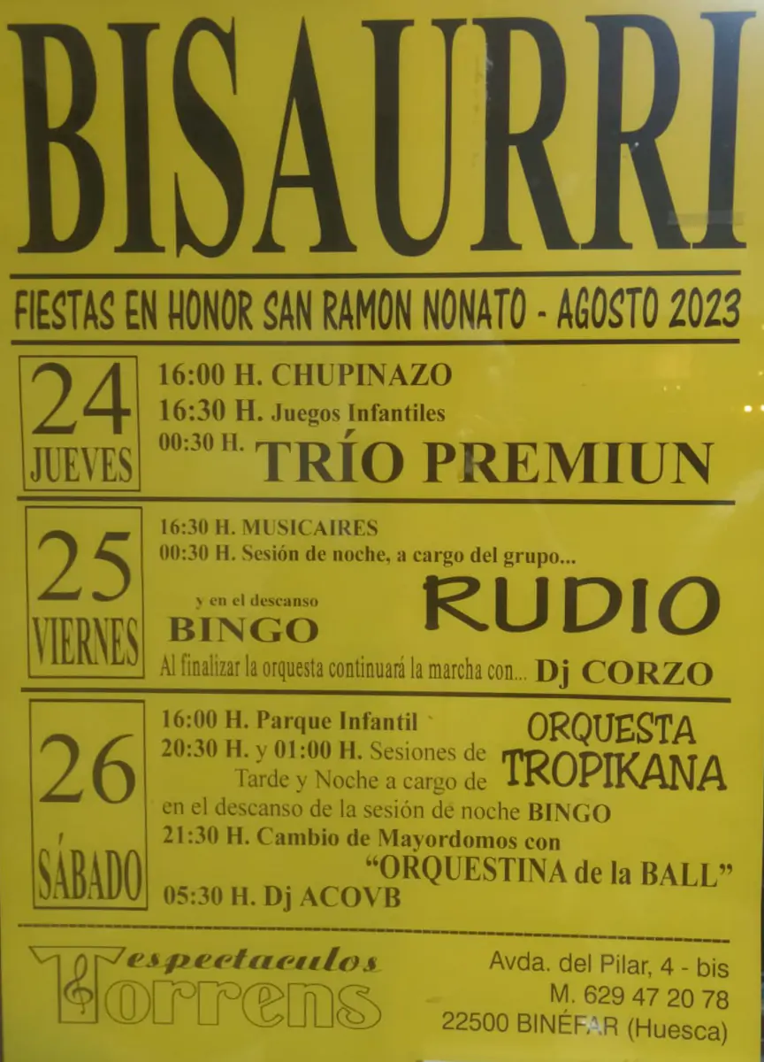 Fiestas de Bisaurri 2023 | enBenas.com