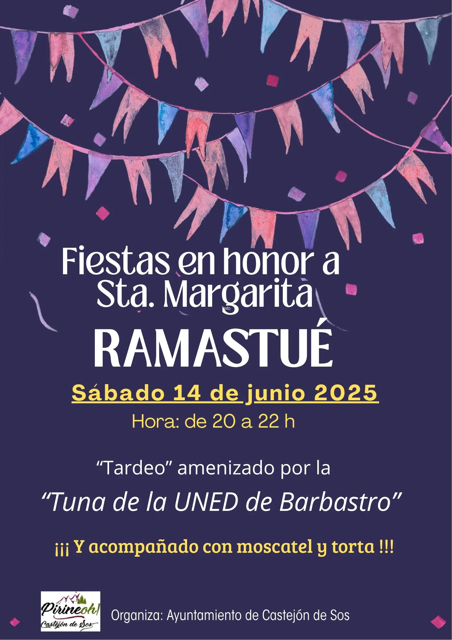 Fiestas de Santa Margarita en Ramastué | enBenas.com