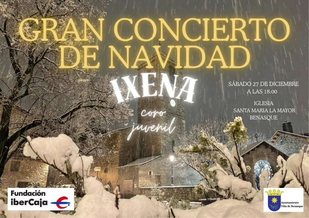 Gran concierto de Navidad en Benasque | enBenas.com
