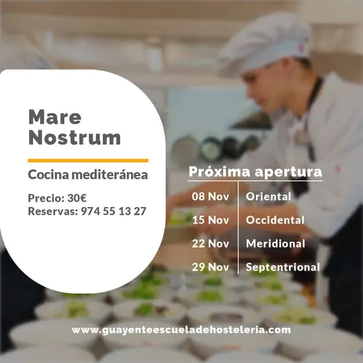 Mare Nostrum - Cocina Mediterránea en Guayente | enBenas.com
