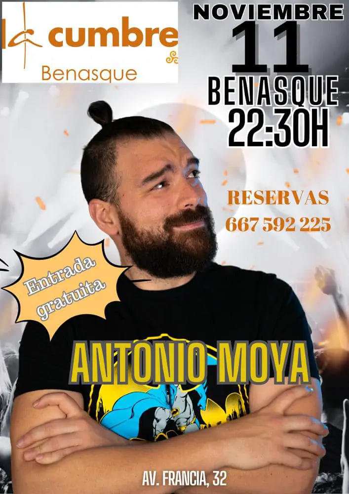 Monólogo de Antonio Moya en Benasque | enBenas.com