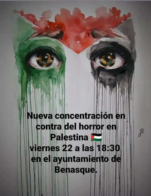 Nueva concentración en contra del horror en Palestina | enBenas.com