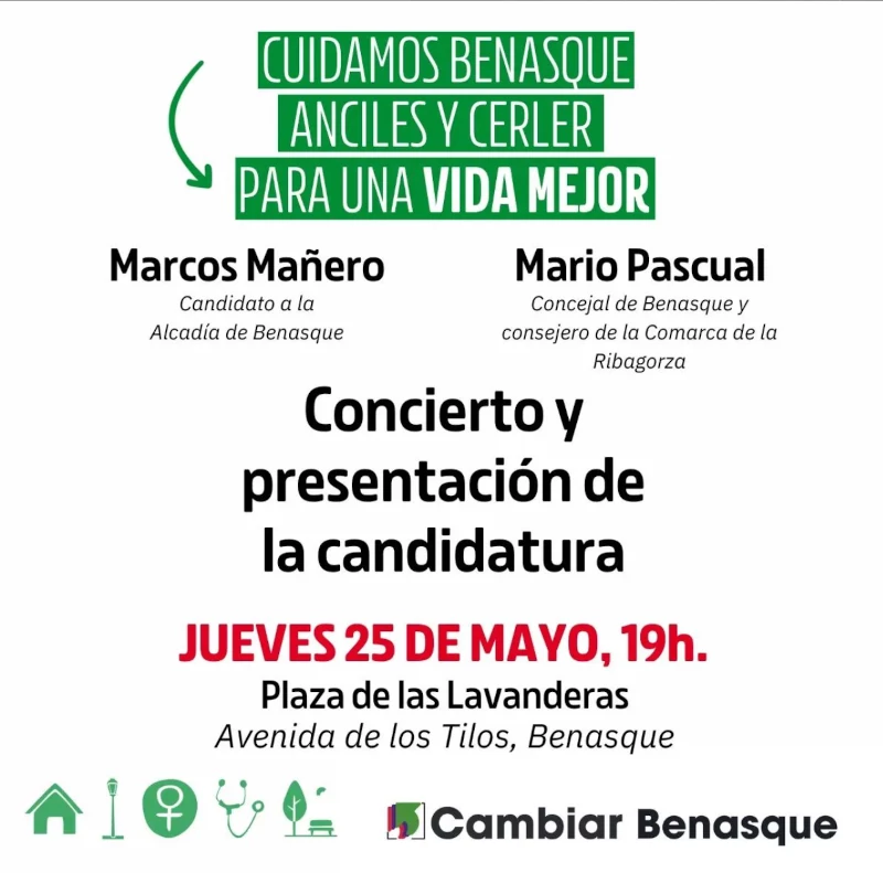 Presentación de candidatura Cambiar Benasque | enBenas.com