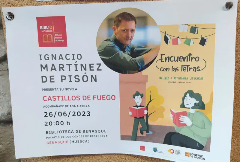 Presentación de la novela Castillos de fuego | enBenas.com