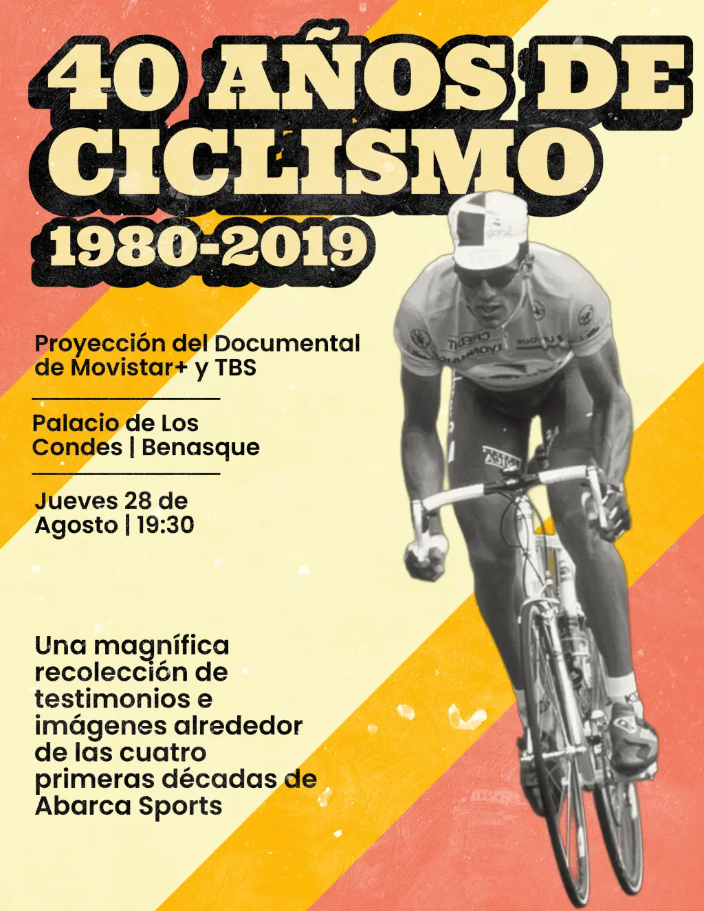 Proyección 40 años de ciclismo | enBenas.com