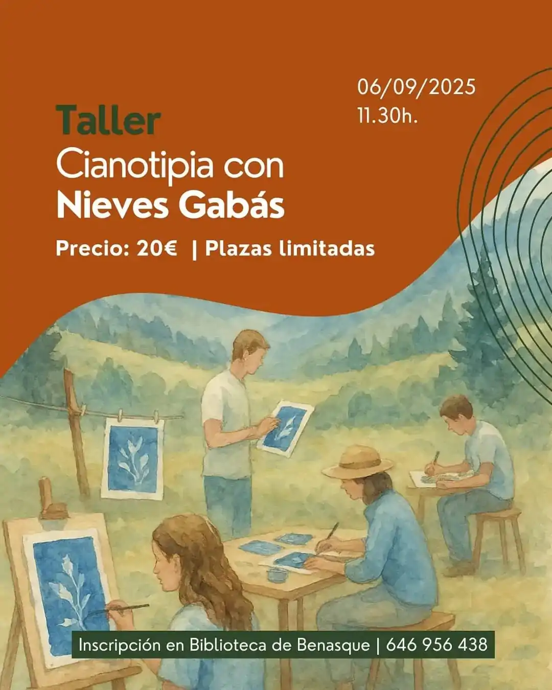 Taller de Cianotipia con Nieves Gabás | enBenas.com