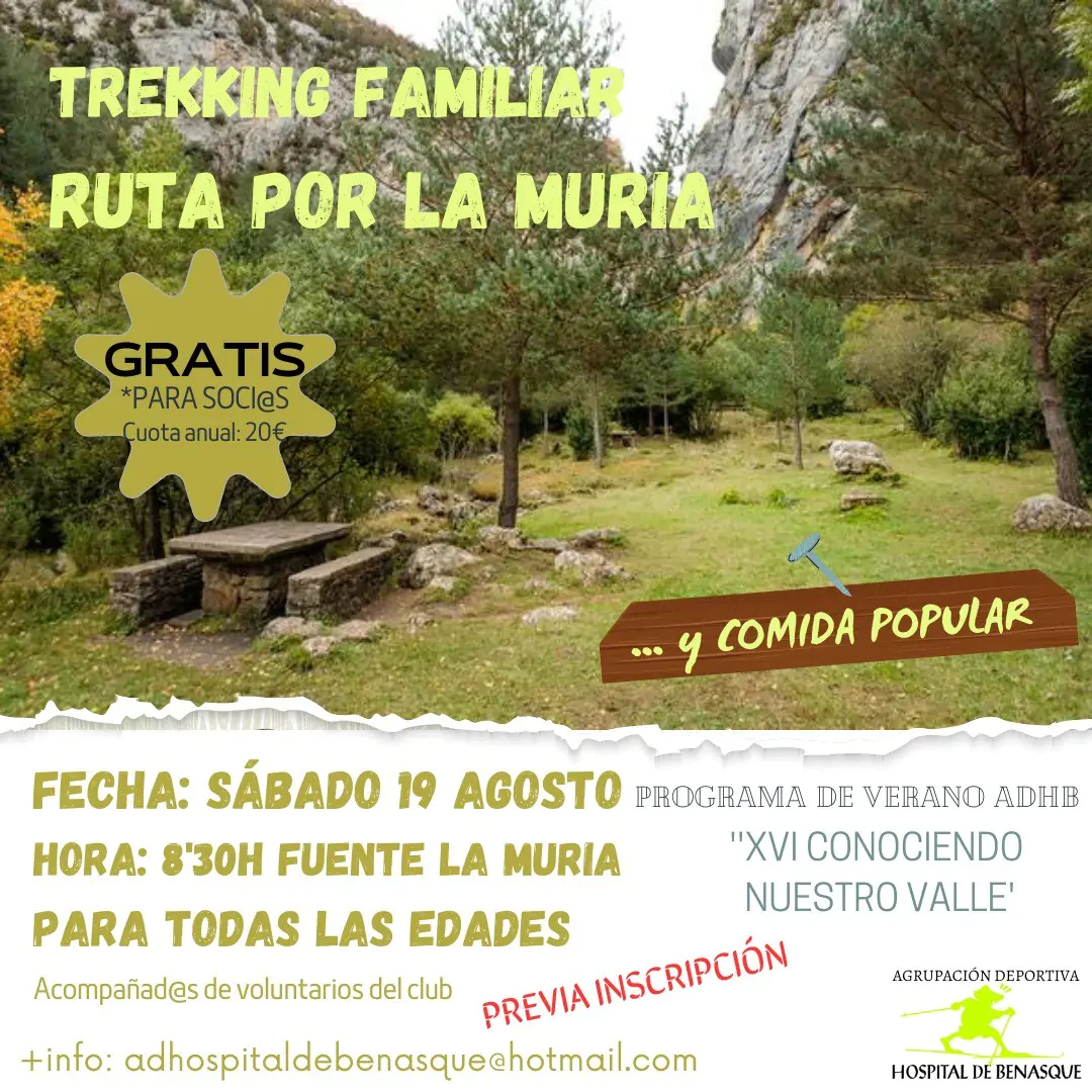 Trekking familiar por la Muria | enBenas.com