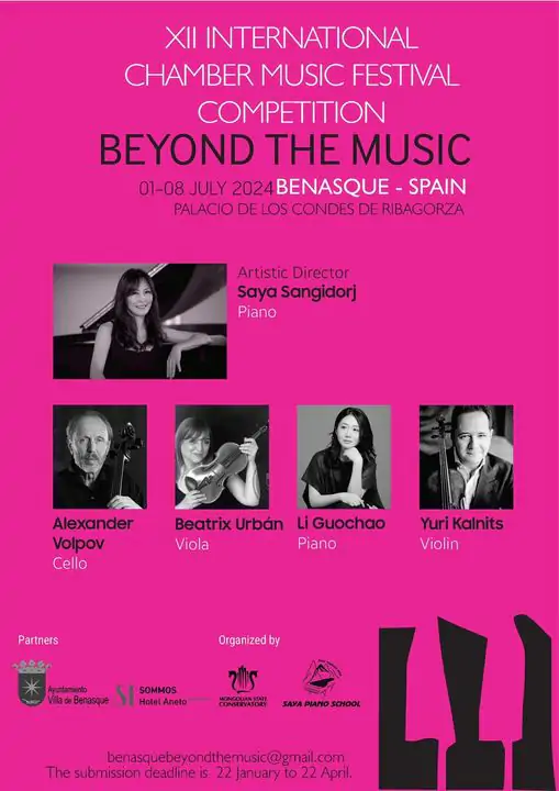XII International Music Festival Beyond The Music | enBenas.com