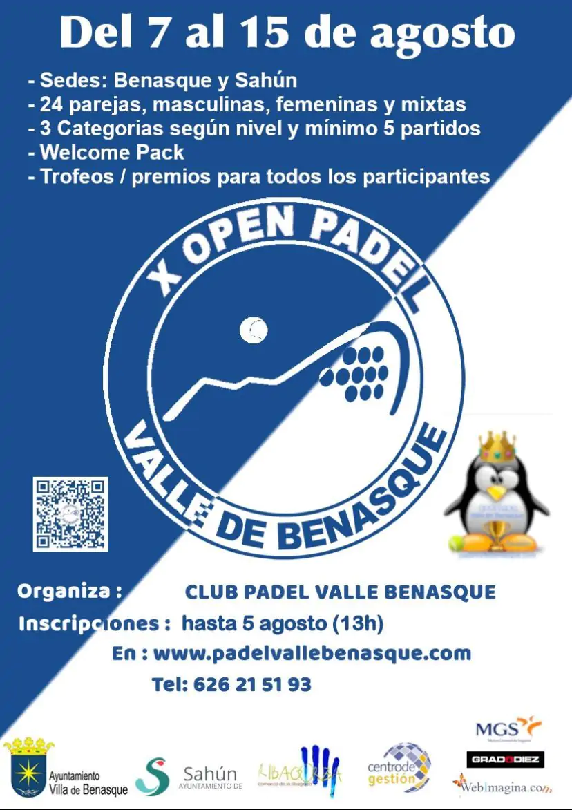 X Open Padel Valle de Benasque | enBenas.com