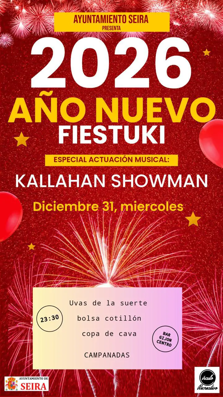 Año Nuevo Fiestuki | enBenas.com