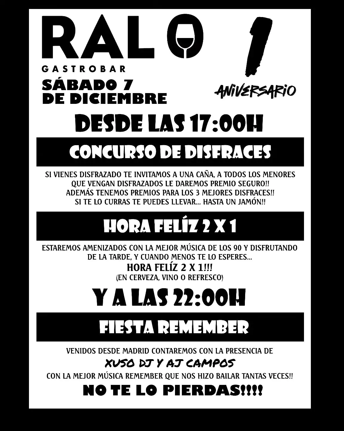 Fiesta de aniversario de El Ral | enBenas.com