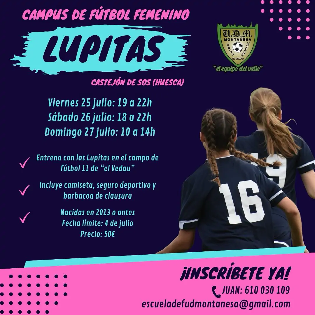 Campus de fútbol femenino 2025 | enBenas.com