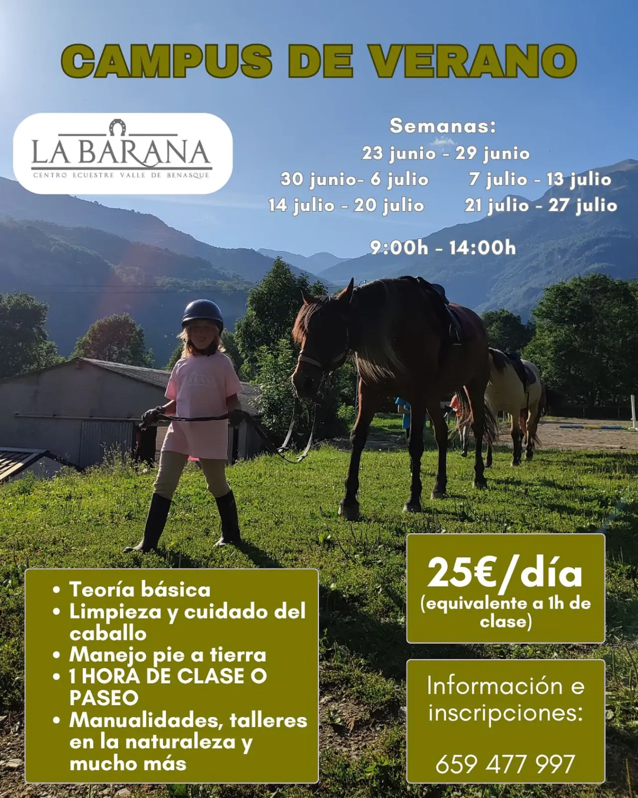Campus hípico de verano | enBenas.com