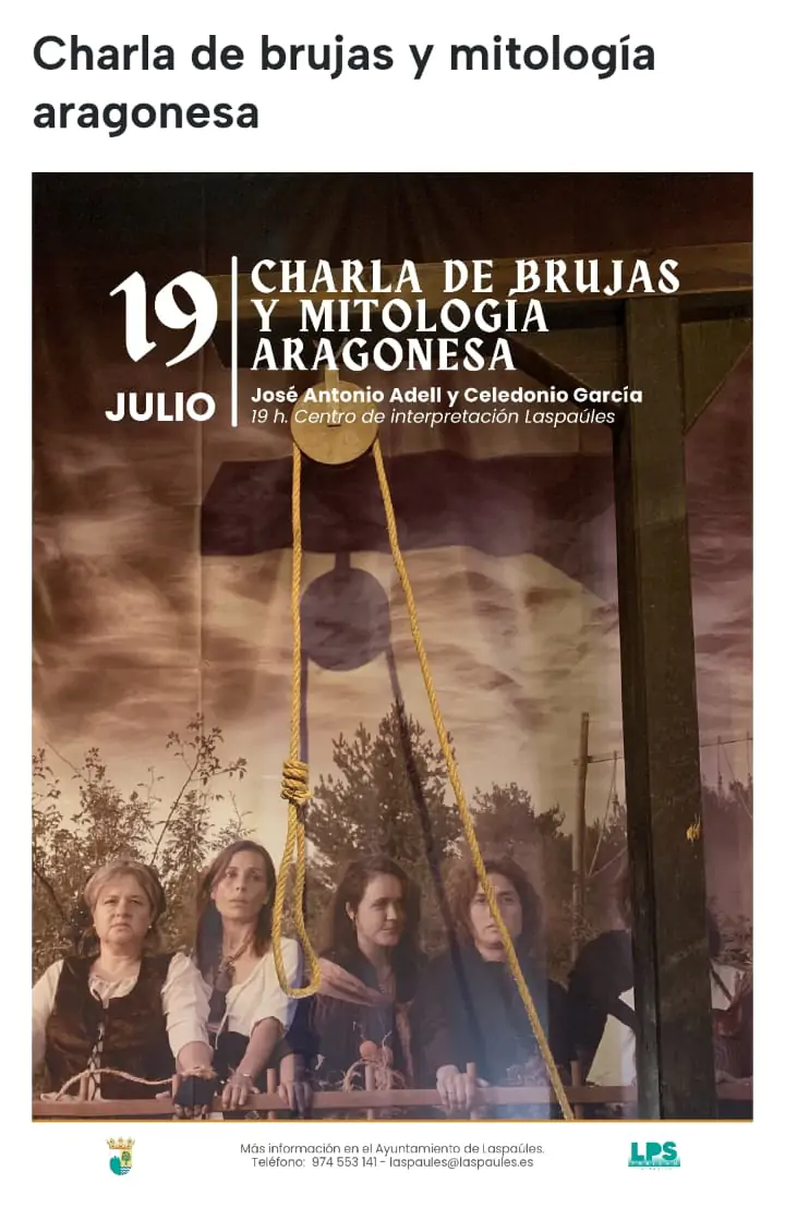 Charla de brujas y mitología aragonesa | enBenas.com