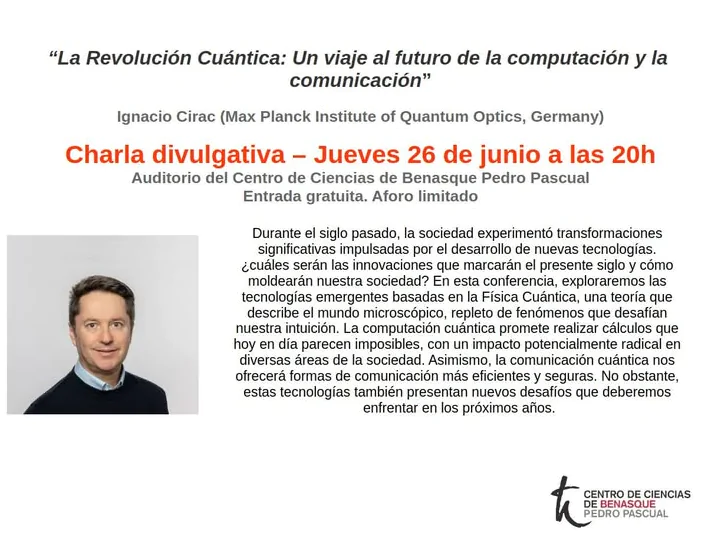 Charla divulgativa La revolución cuántica | enBenas.com