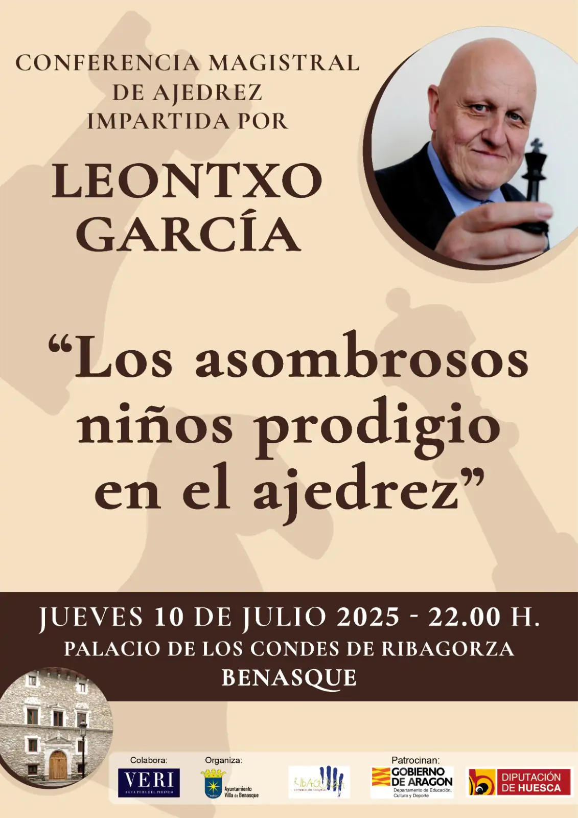 Conferencia de ajedrez por Leontxo García | enBenas.com