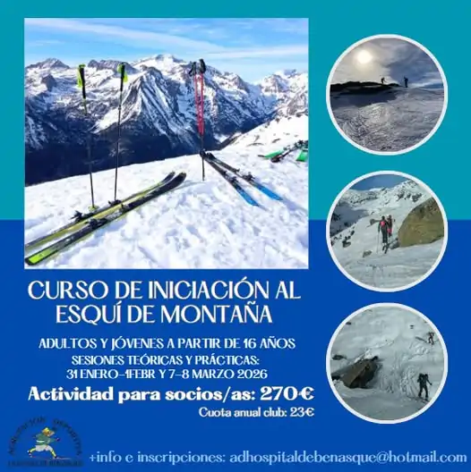 Curso de iniciación al esquí de montaña | enBenas.com