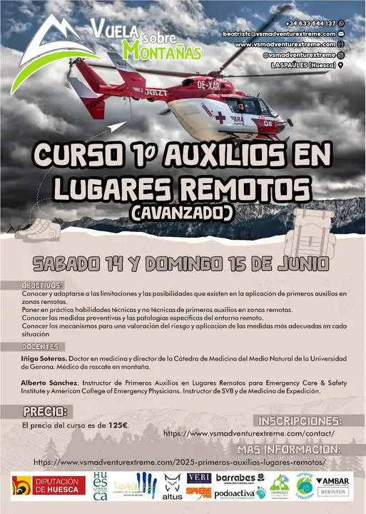 Curso de primeros auxilios en lugares remotos | enBenas.com