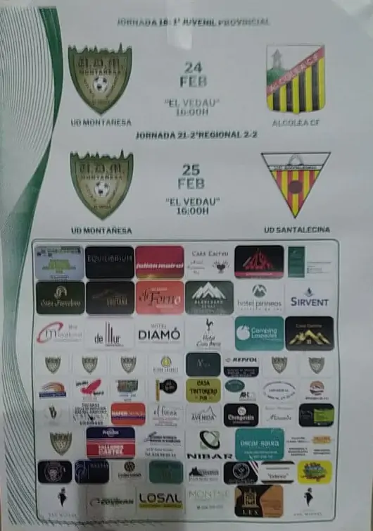 Doble sesión de fútbol en Castejón de Sos | enBenas.com