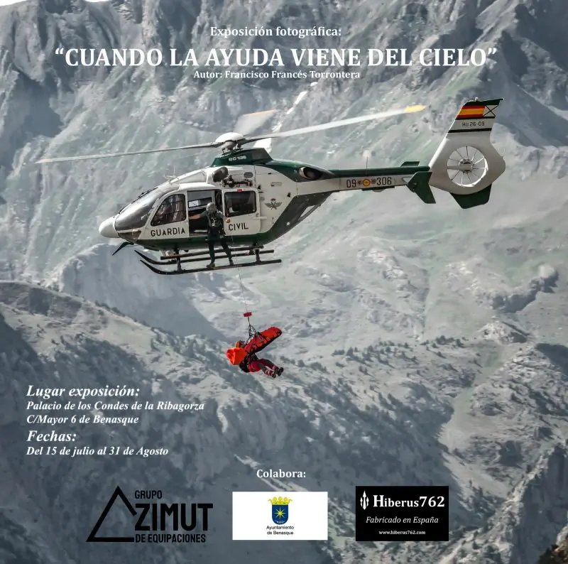 Exposición fotográfica Cuando la ayuda viene del cielo | enBenas.com