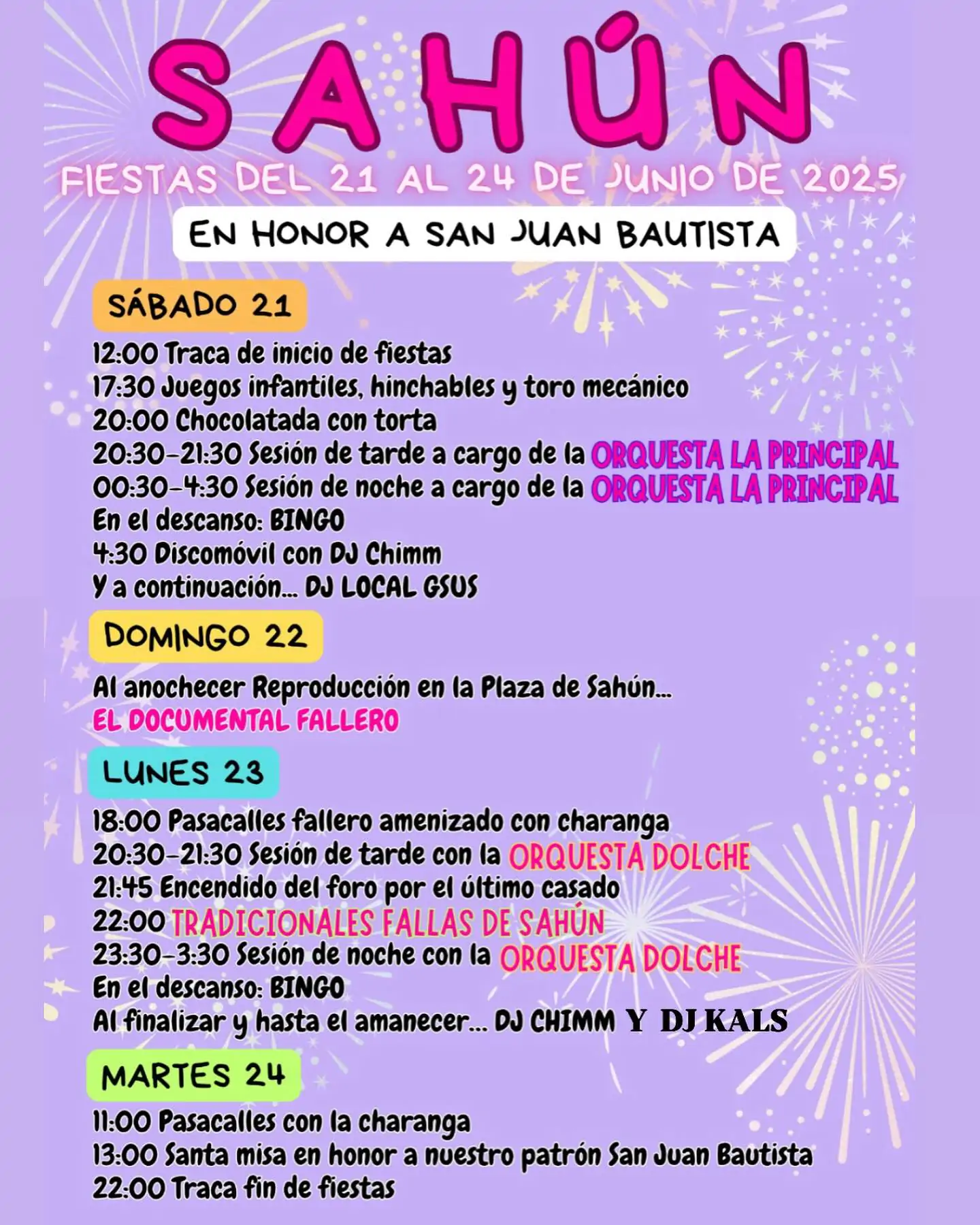 Fiestas de Sahún 2025 | enBenas.com