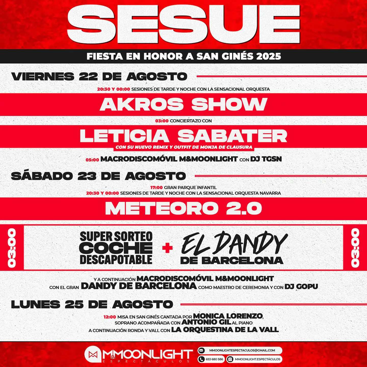 Fiestas Sesué 2025 | enBenas.com