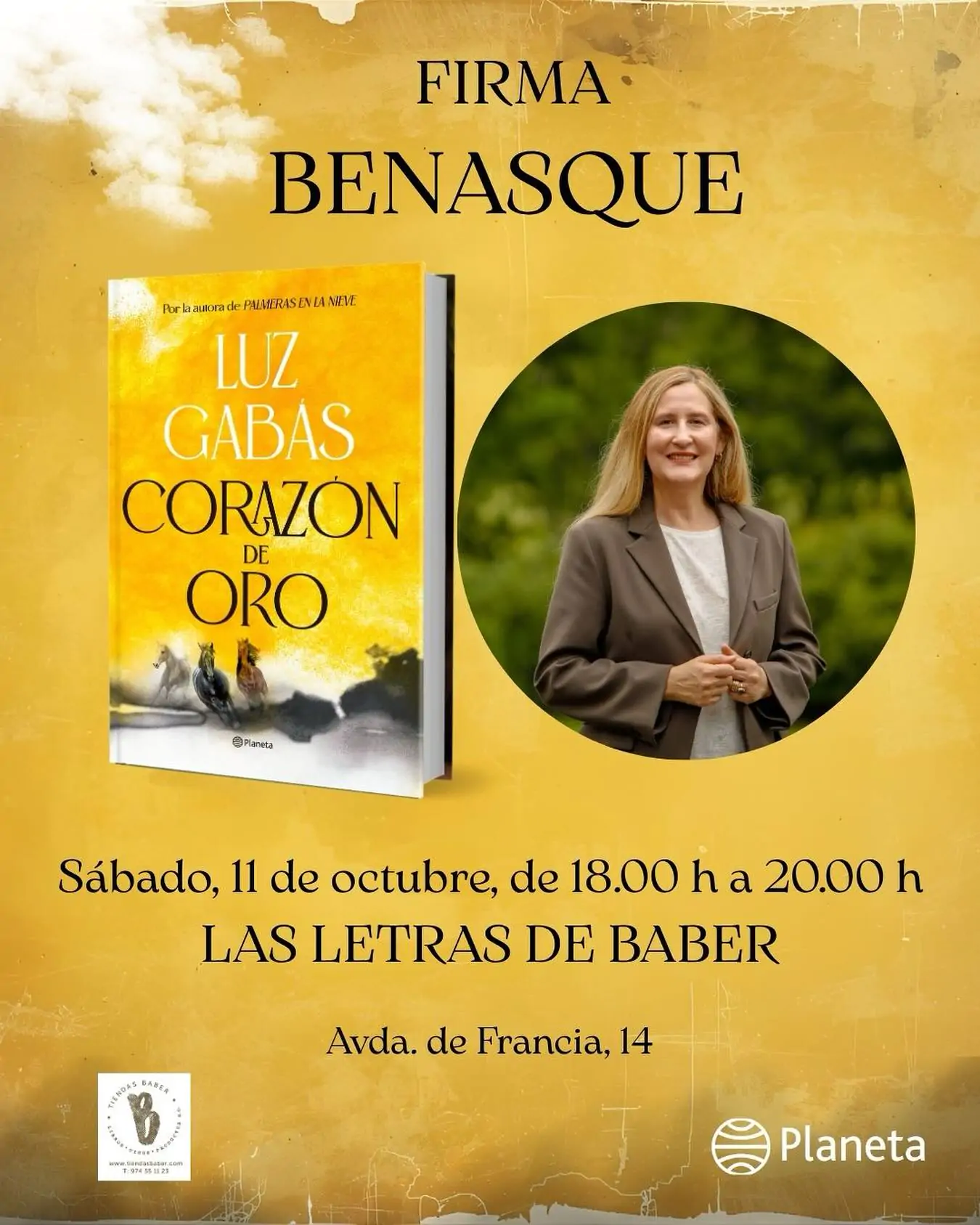 Firma de libros de Luz Gabás | enBenas.com
