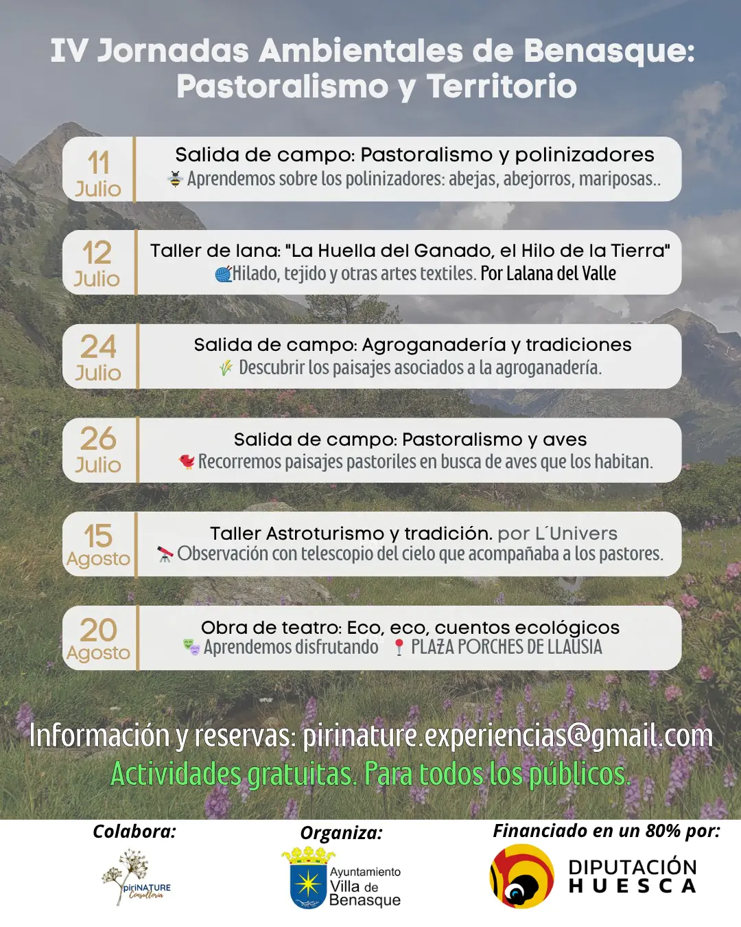 IV Jornadas ambientales de Benasque | enBenas.com