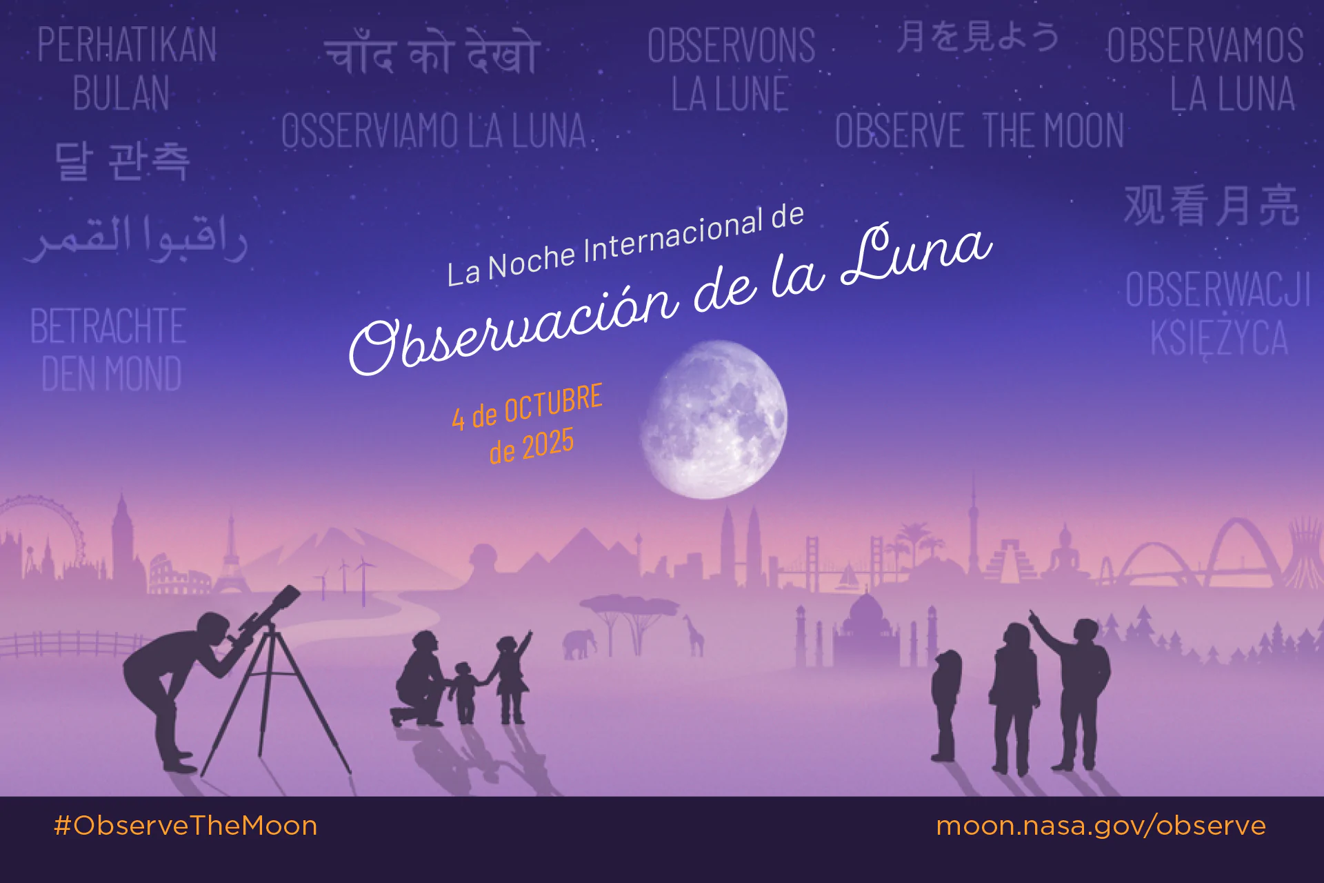 Noche Internacional de Observación de la Luna | enBenas.com