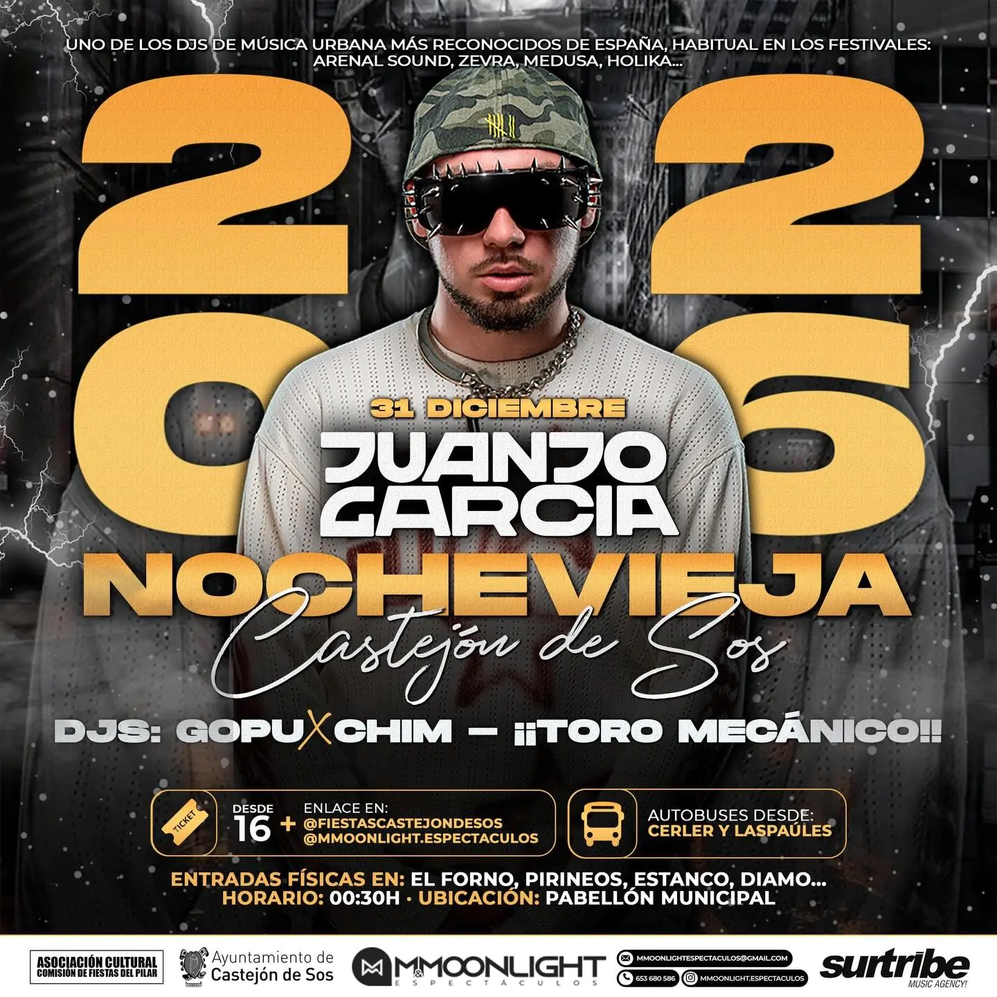 Nochevieja 2025 en Castejón de Sos | enBenas.com