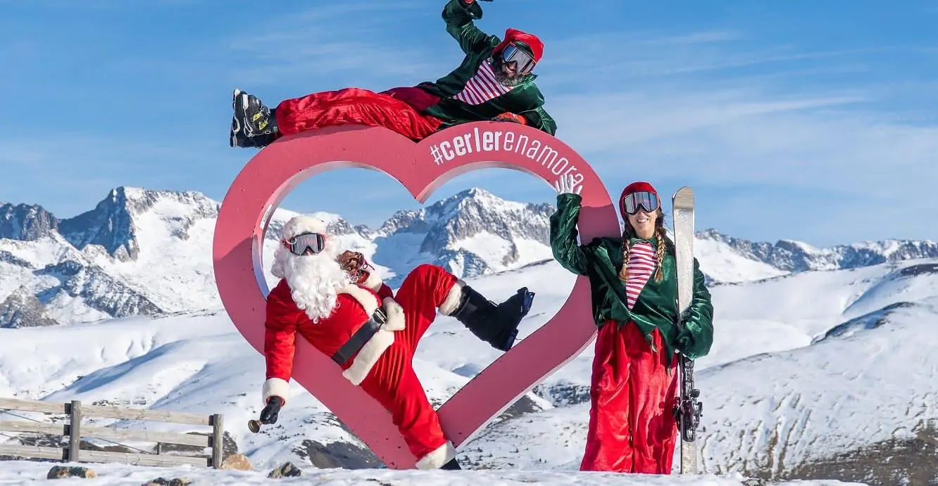 Papá Noel en Cerler 2024 | enBenas.com